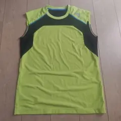 adidas タンクトップ S イエローブラック