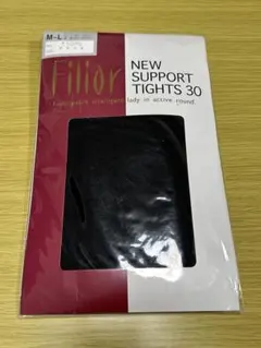 Filior SUPPORT TIGHTS 30 M〜L ブラック　1足