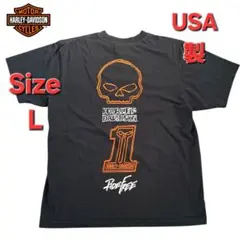 ハーレーダビッドソン　USA製　Tシャツ　Lのサムネイル