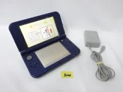 New 3DS LL ネイビー ACアダプター付き動作品　R0148