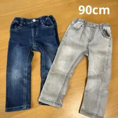 【アカチャンホンポ】男の子長ズボン2枚set(90cm)