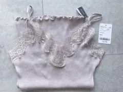 PEACH JOHN オーガコットンスリップ アッシュピンク M/Lのサムネイル