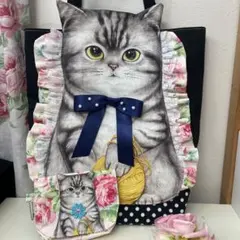 い*ろ様 コヤンイサムチョン　ハンドメイド　トートバッグ　サバネコ　ポーチ付き