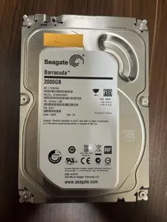 【ジャンク】Seagate Barracuda 2000GB HDD