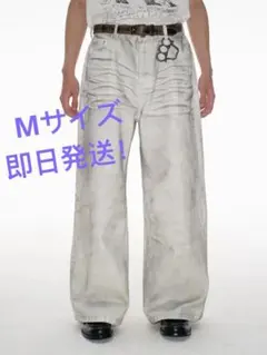 Jcaesar Studio バギーデニム　pushpush リジットデニムxs Jcaesar Studio バギーデニム pushpush リジットデニム M