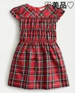 美品♡ J.Crew♡crewcuts♡タータンチェックワンピースのサムネイル
