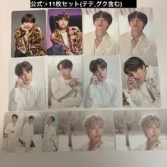 BTS 公式 ミニフォト トレカ 11枚セット V テテ マジショ MOS
