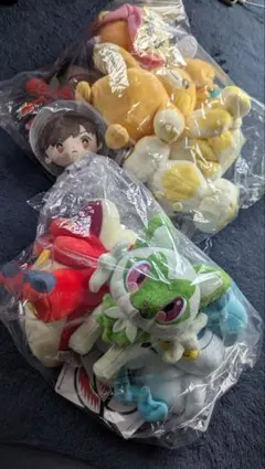 ポケモンぬいぐるみセットとグッズ　ハッピーバッグ　新品未使用 ポケモンぬいぐるみセットとグッズ ハッピーバッグ 新品未使用
