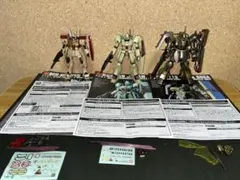 3点セット ギラ・ドーガ ジムIII ジェガン アクシズショックイメージカラー HG ギラ・ドーガ ジムIII ジェガン アクシズ・ショックイメージカラー