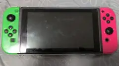 Nintendo Switch 本体 緑とピンクのJoy-Con