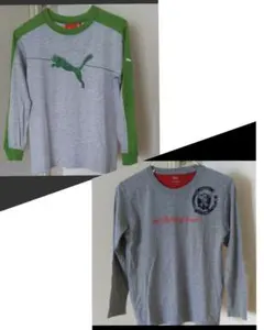 ロンＴ　プーマ　pbi 長袖　Tシャツ　キッズ　140　2枚セット　まとめ売り