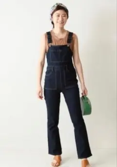 U by SPICK&SPAN タイトデニムオールインワン 36サイズ