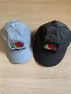 FRUIT OF THE LOOM フルーツ刺繍キャップ　兄弟　お揃いのサムネイル