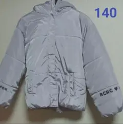 Ricca ricca フード付きジャンパー 美品 しまむら140　中綿