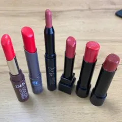 リップ6本まとめ売り KATE &be DHC メンソレータムのサムネイル