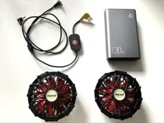 新品 AnPond 28V 空調服ファン、バッテリー、充電器セット - メルカリ