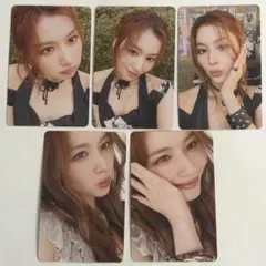 TWICE サナ『ENEMY』ソロ盤封入トレカ　5種コンプリート　SANA盤