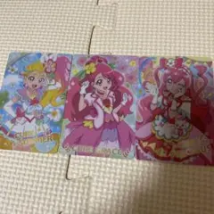プリキュアオールスターズ キラキラカードグミ 3枚