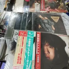 中森明菜 希少 アルバム LP シングル　レコード 16枚セット