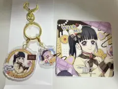 鬼滅の刃　栗花落カナヲ　バレンタインホワイトデー　アクリルチャーム　コースター