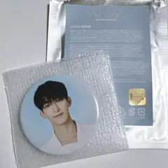 seventeen new ドギョム 缶バッジ ラキドロ　韓国　ソウルコン