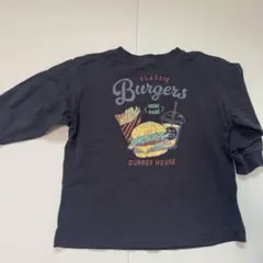 デビロック　バックプリントカットソー　スミクロ