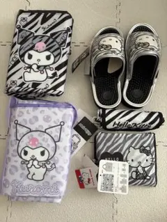 しまむら　エコバッグ　保冷バッグ　サンダル　クロミ　キティ　サンリオ しまむら エコバッグ 保冷バッグ サンダル クロミ キティ サンリオ