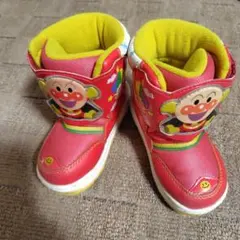 【値下げ】アンパンマン 子ども用スノーブーツ 赤
