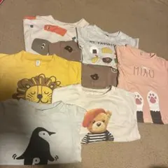 【男の子】長袖Tシャツ7枚セット サイズ90