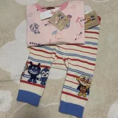 アンパンマン ドキン コキン 90サイズ ズボン Tシャツ 2点セット