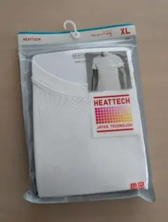 新品　ユニクロ　ヒートテック　クルーネックT 半袖　 XL ホワイト