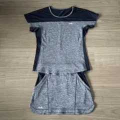 最終価格エレッセ レディーステニスウェア Tシャツ＆スカート セット Mサイズ