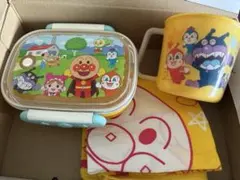 アンパンマン 子ども用弁当箱セット　オマケつき