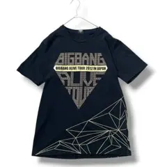 상태좋음 BIGBANG ALIVE TOUR 2012 Tシャツ M スタッズ風