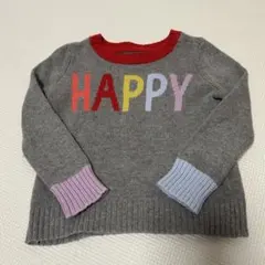 babyGap カラフル刺繍ニットセーター 80cm