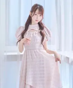 romantic frill blouse(pink beige) 完売商品 - メルカリ