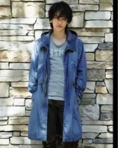 Johnbull デニムブルー モッズコート