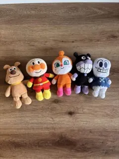 アンパンマン ぬいぐるみ 5体セット