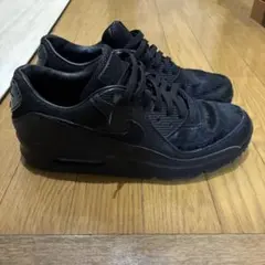 Nike AIRMAX ブラック レザー スニーカー