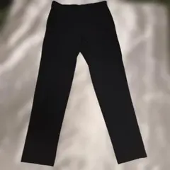 ★美品★UNIQLOユニクロ　感動パンツ　メンズ ブラック スラックス