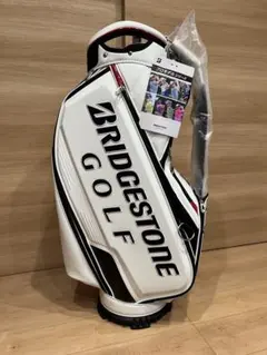 G/FORE ツアー用キャディバッグ ホワイト 美しいフォルム 未使用品 即
