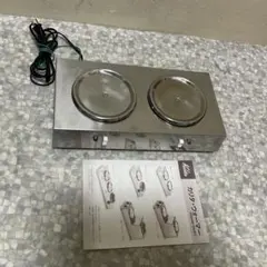 山口)kalita カリタ 2連ウォーマー コーヒーウォーマー FU009 1.8Lデカンタ保温用 動作品 ◆BIZ027Y | カリタ(Kalita) コーヒーウォーマー 2連ウォーマー (1.8L