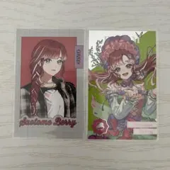 にじさんじ 早乙女ベリー 誕生日グッズ チェキ風カード&缶バッジ