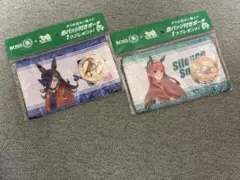 BOSS✖︎ウマ娘 缶バッジ付きポーチ2種