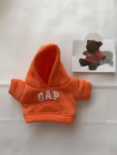 GAP ぬいぐるみ用 パーカー オレンジのサムネイル