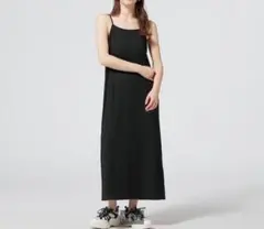 GU リブキャミソールワンピース　LL
