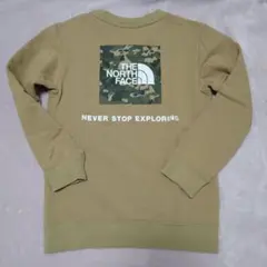THE NORTH FACE カーキ トレーナー 130