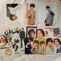 King & Prince 髙橋海人 厚紙 フレークシール 写真