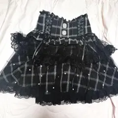 ノエミー バックリボンパールチュールティアードスカート