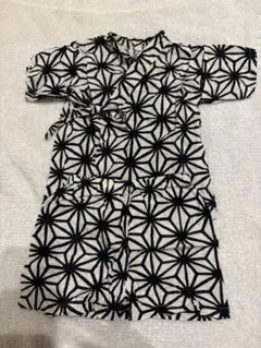 送料込★300円★麻の葉柄 甚平 キッズ
